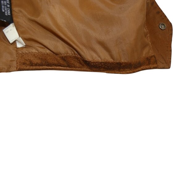 Global Identity G III Men's Thrashed Rugged Western Leather Suede Cowboy XL Vest - Picture 12 of 14